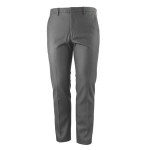 Calvin Klein Mens 33x30 Dress Pants Polyester Viscose Gray Flat Front Trousers